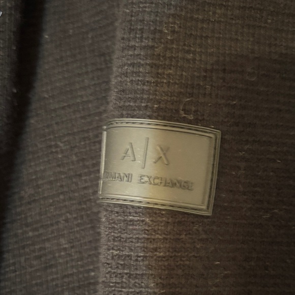 A/X Armani Exchange Black Zip-Up Sweater - Picture 3 of 9